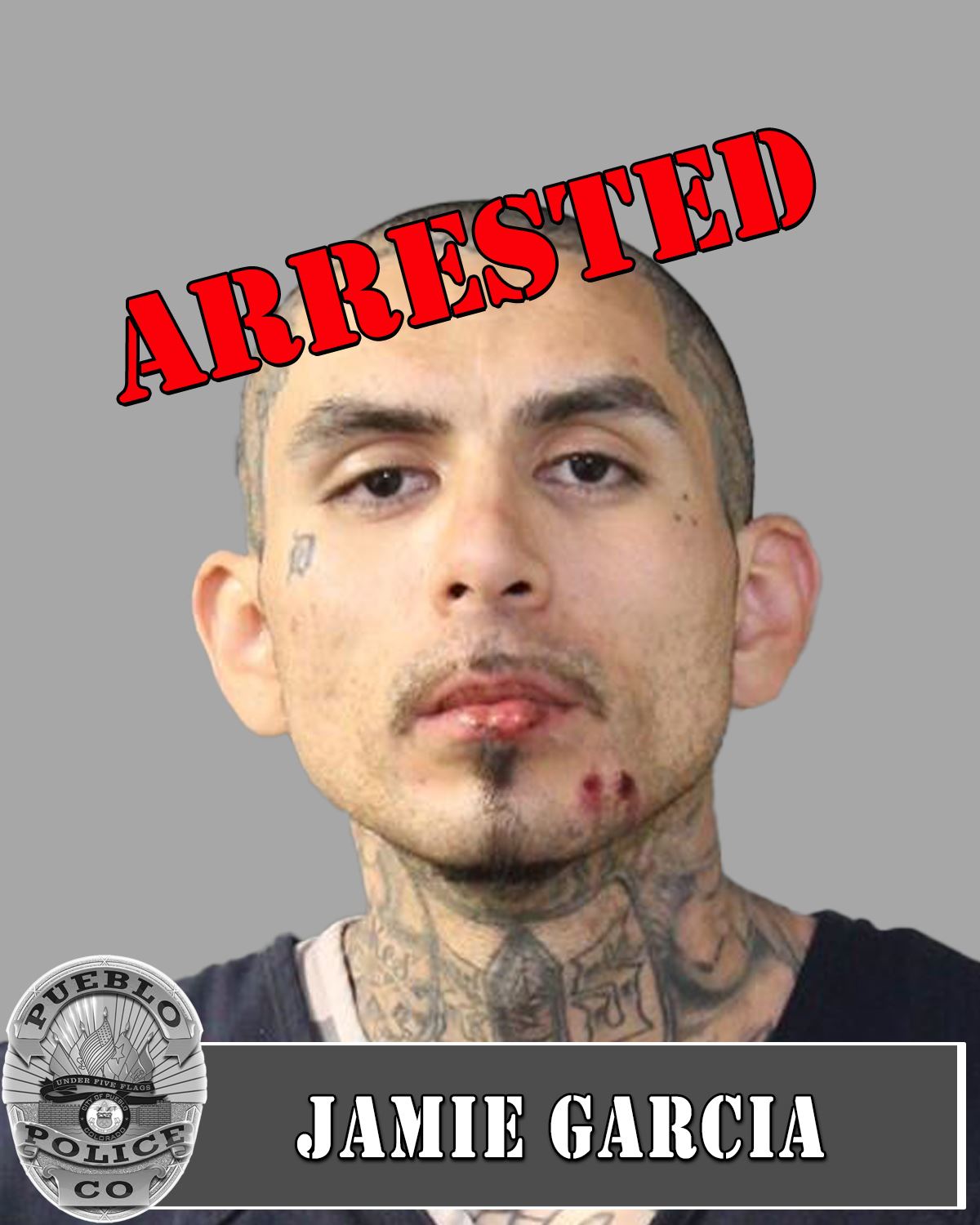 Arrest Photo of Jamie Garcia