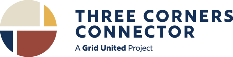 Three Corners Connector Logo