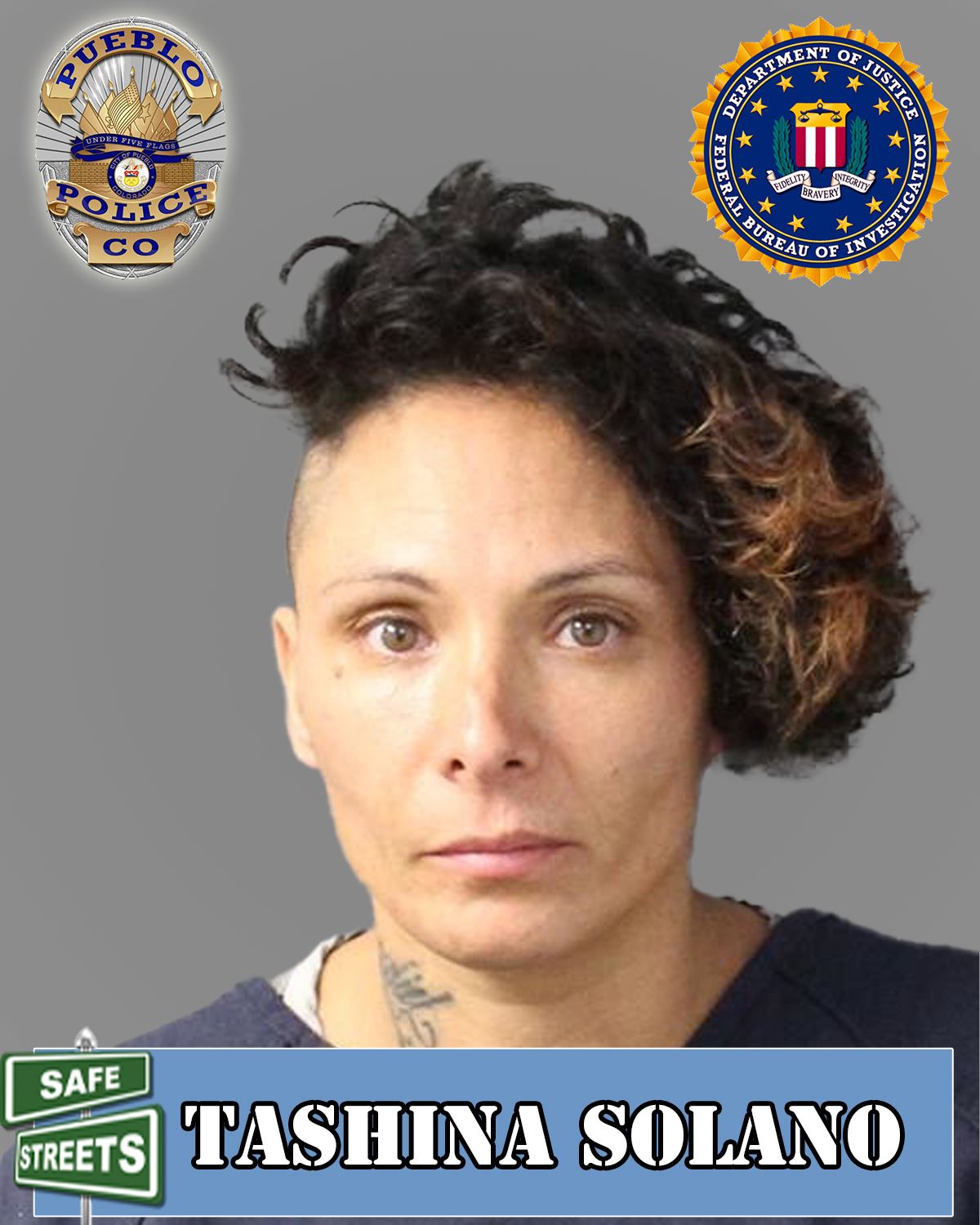 Safe Streets Wanted Tashina Solano