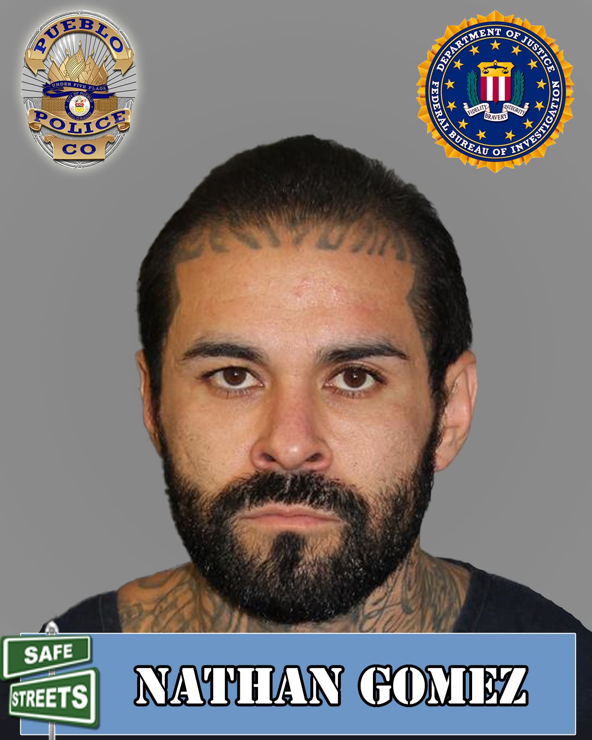 Safe Streets Wanted Nathan Gomez