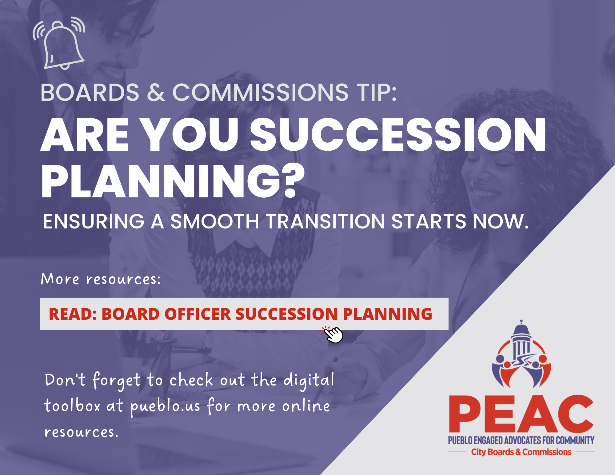 Are you Succession Planning? Ensuring a smooth transition starts now. 