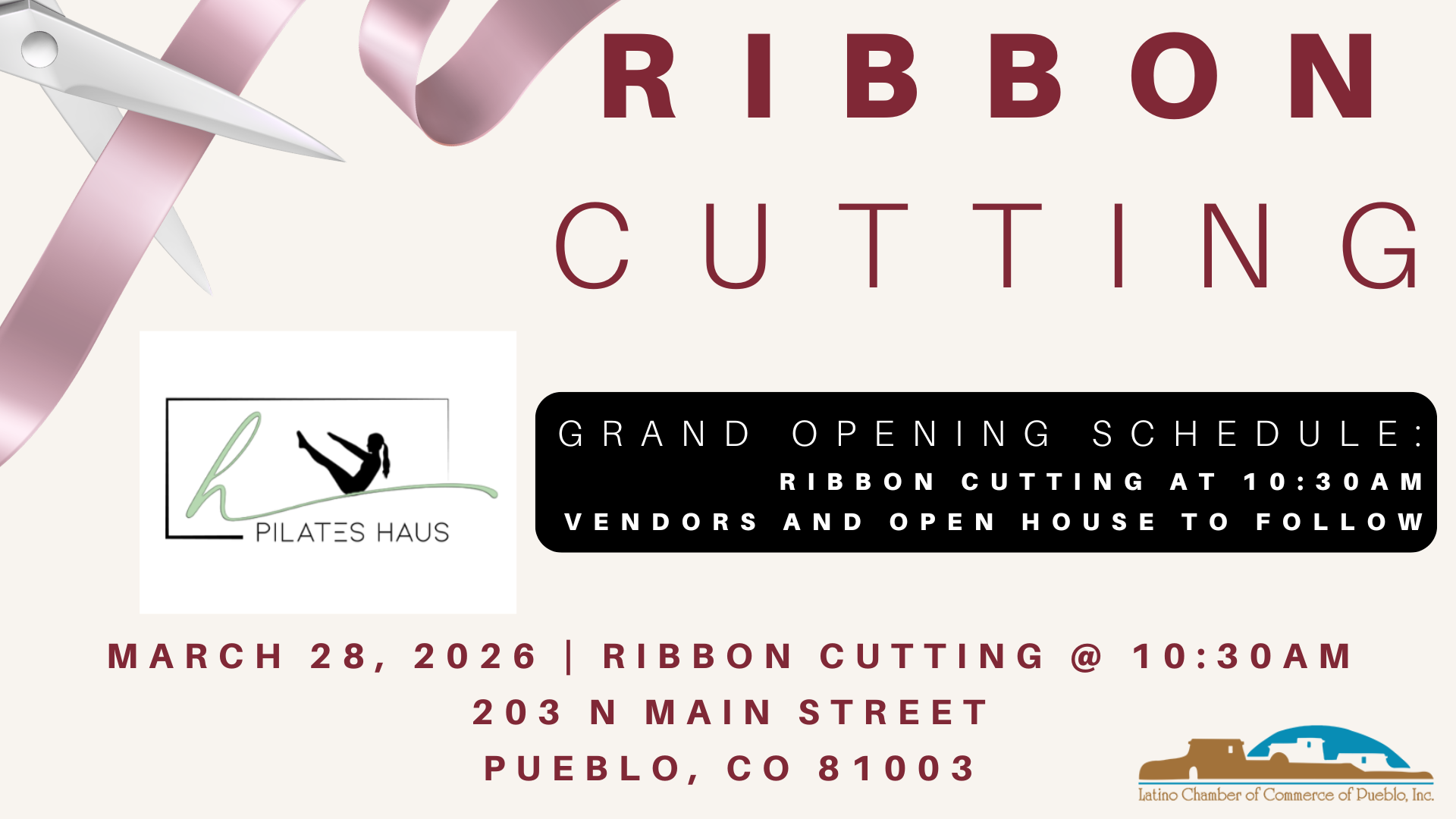 H Pilates Haus UPDATED Ribbon Cutting