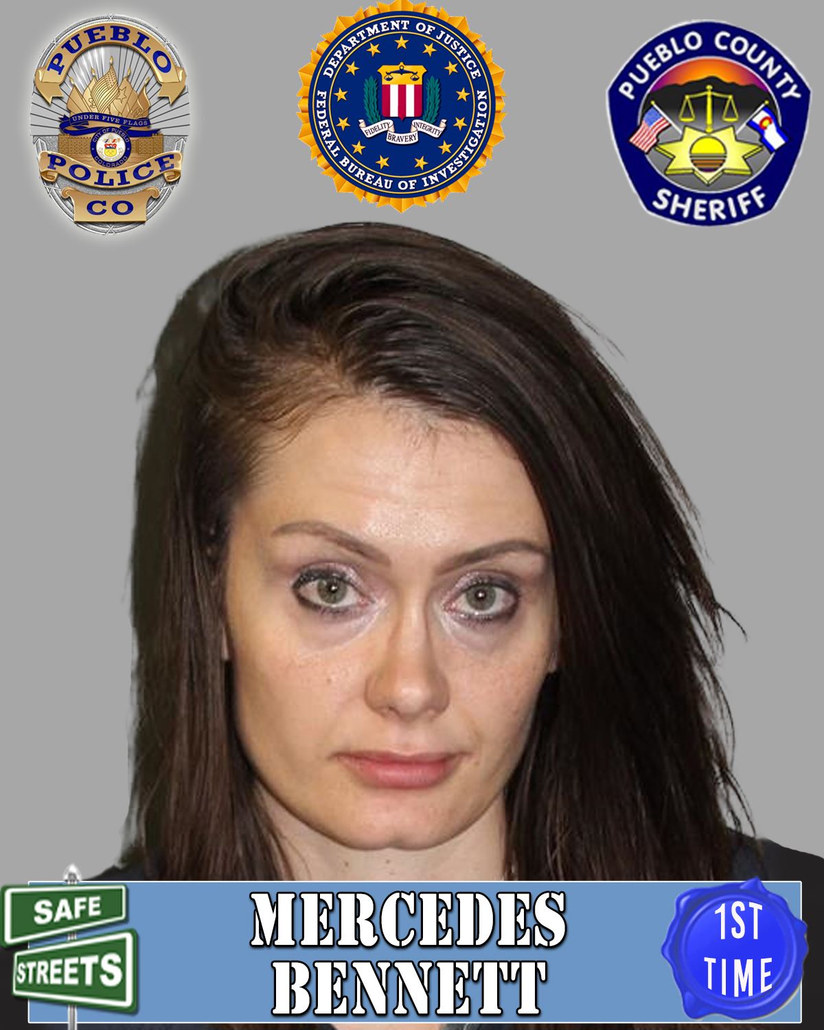 Safe Streets Wanted Photo of Mercedes Bennet