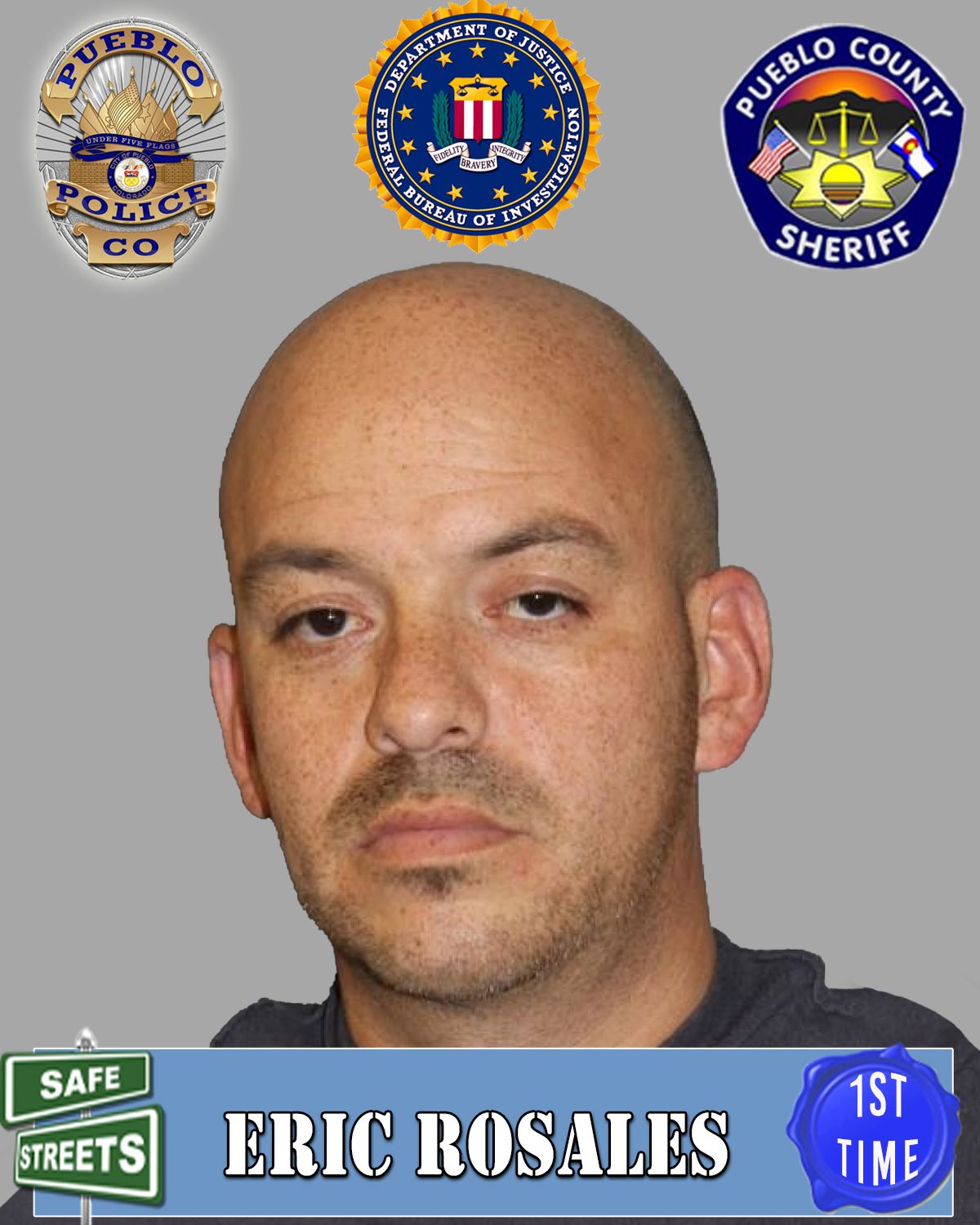 Safe Streets Wanted Photo of Eric Rosales