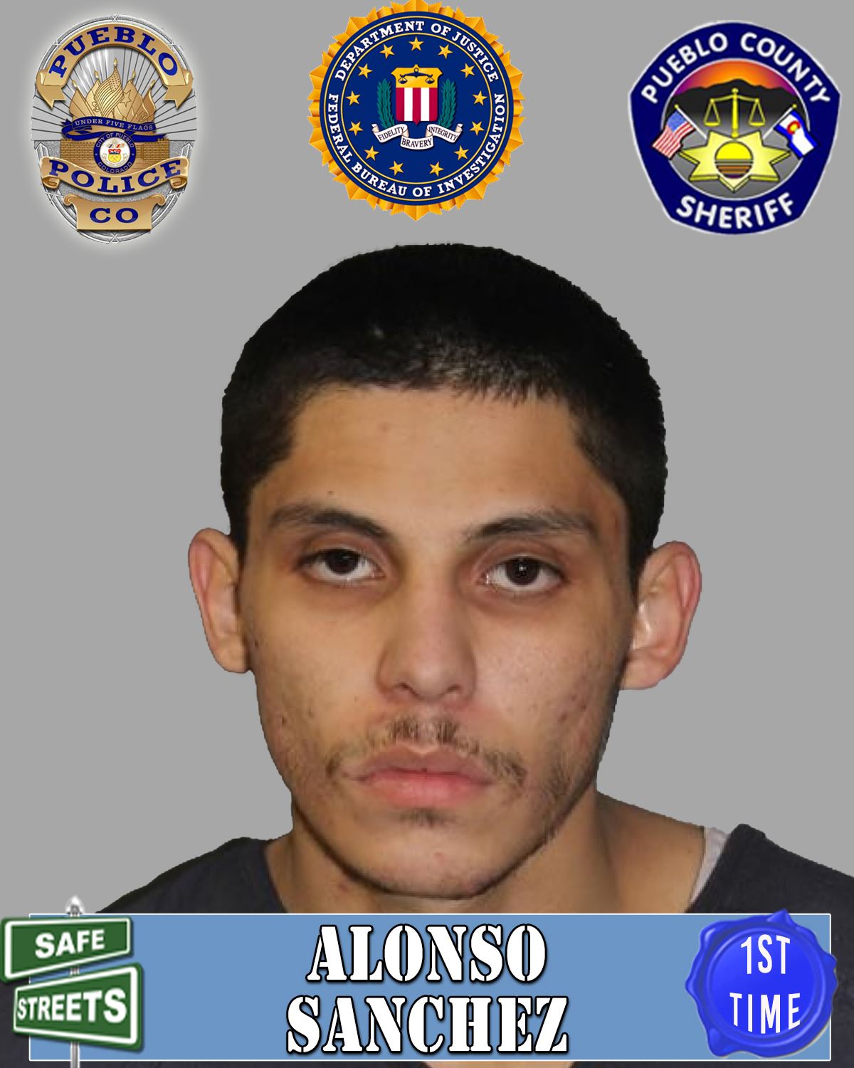 Safe Streets Wanted Criminal Alonso Sanchez