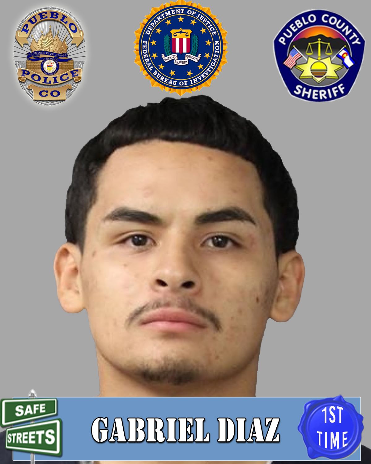Safe Streets Wanted Criminal Gabriel Diaz