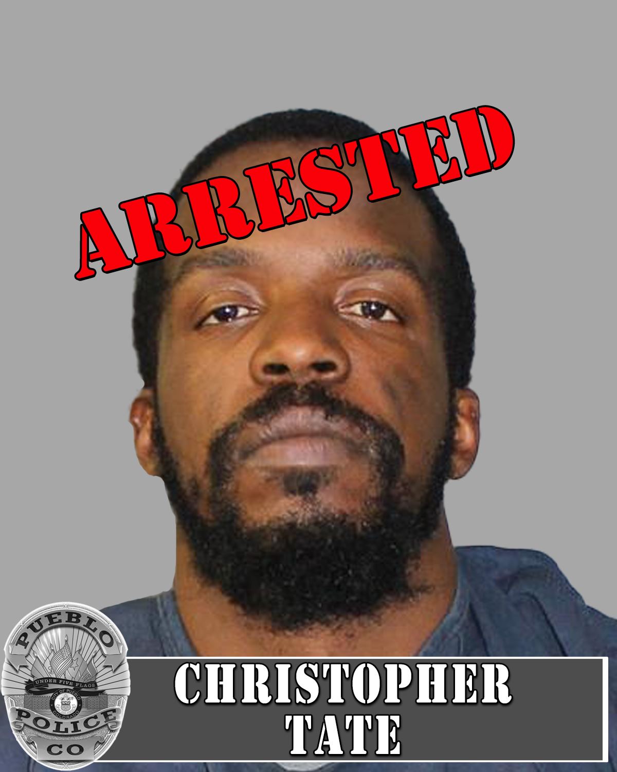 Arrest Photo of Christopher Tate