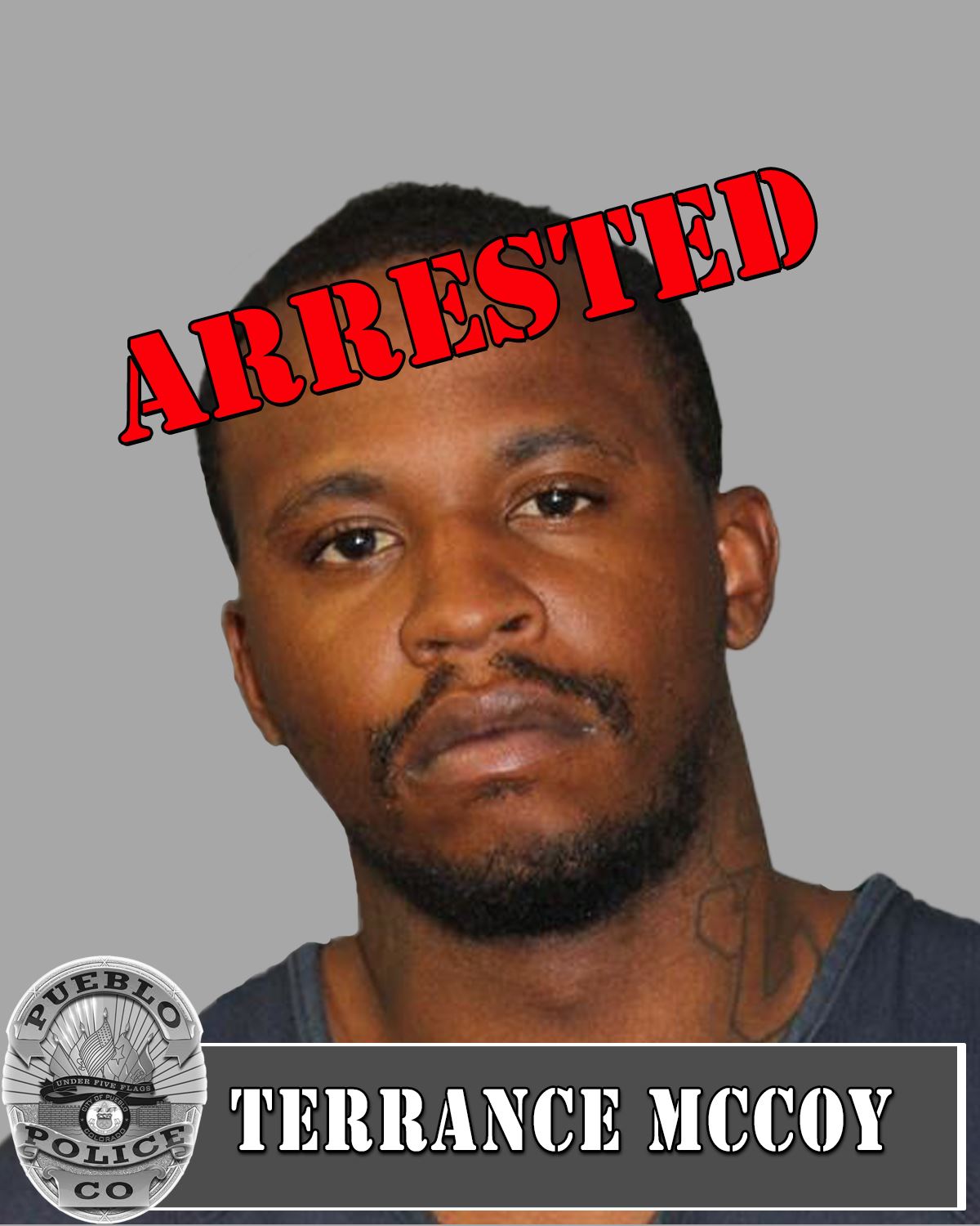 Arrest Photo of Terrance McCoy