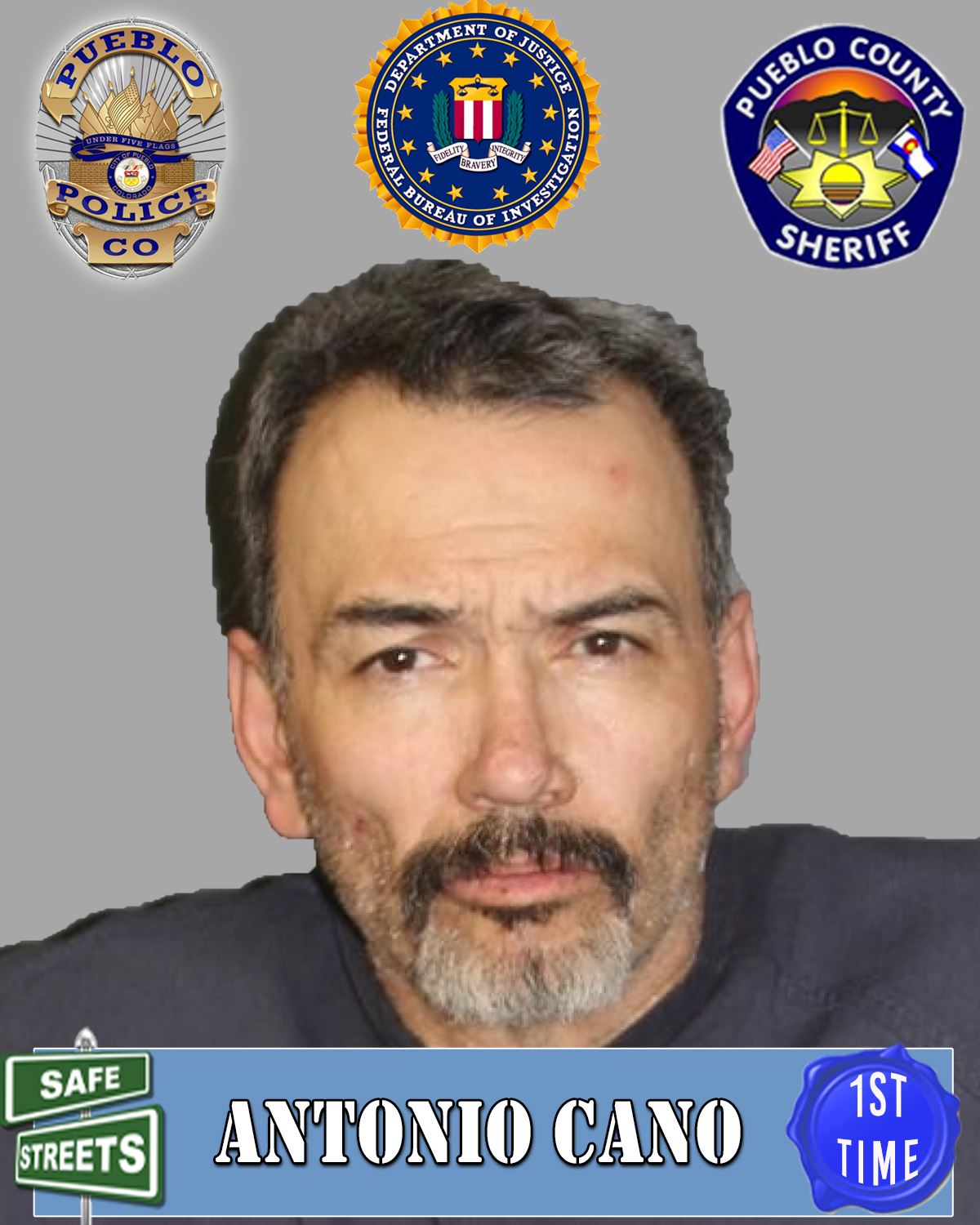 Safe Streets Wanted Criminal Antonio Cano