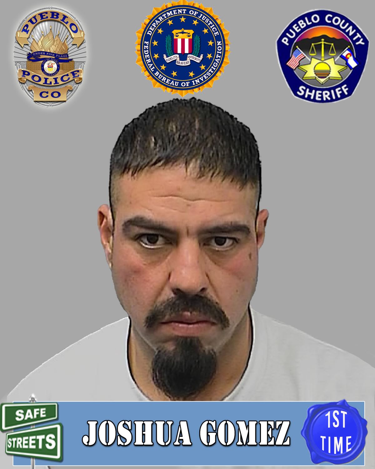 Safe Streets Wanted Criminal Joshua Gomez