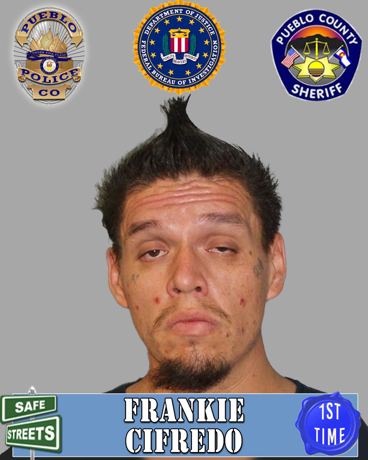 Safe Streets Wanted Criminal Frankie Cifredo