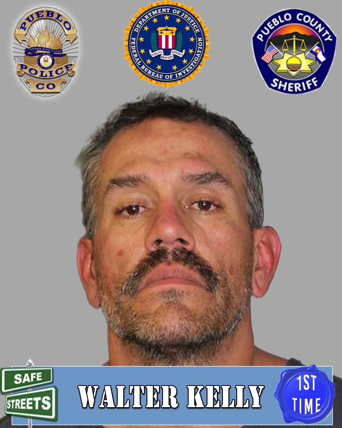 Safe Streets Wanted Criminal Walter Kelly