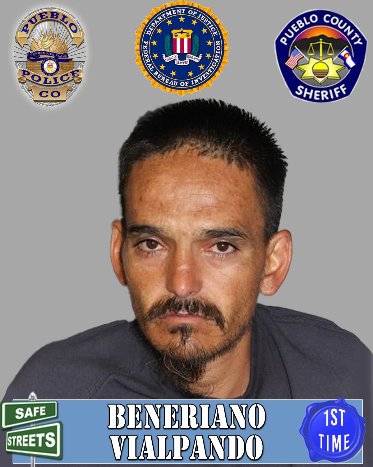 Safe Streets Wanted Criminal Beneriano Vialpando