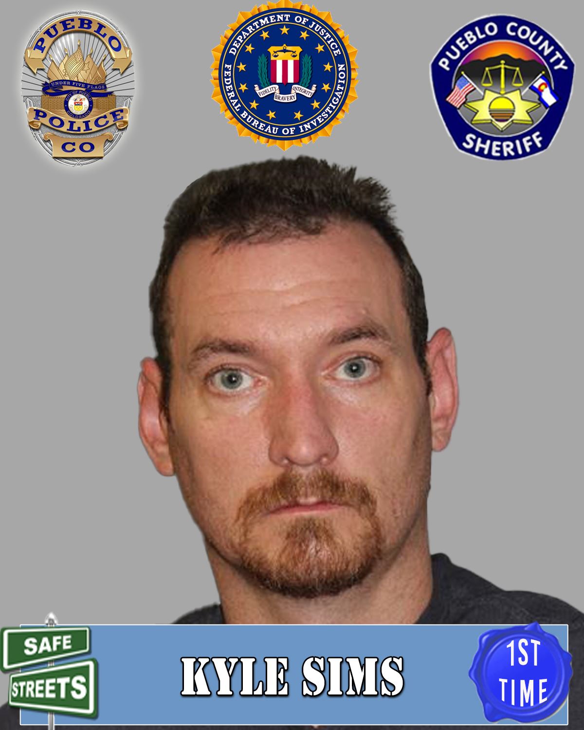 Safe Streets Wanted Criminal Kyle Sims