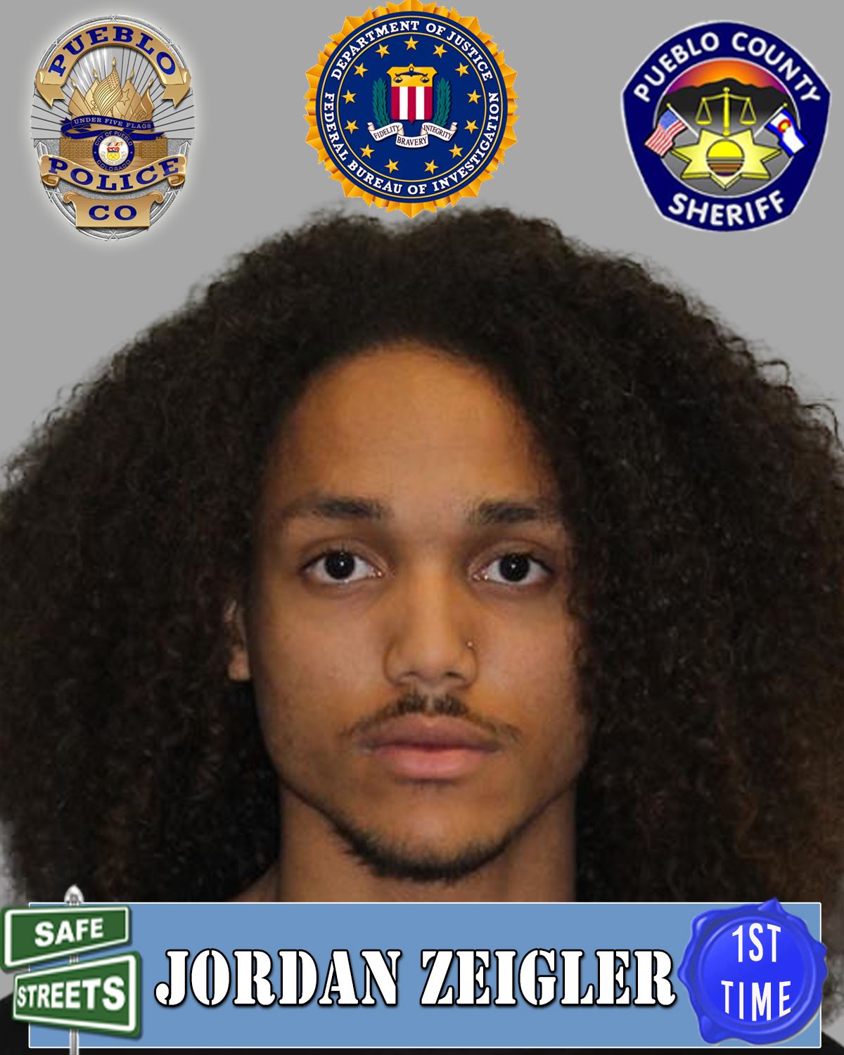 Safe Streets Wanted Criminal Jordan Zeigler