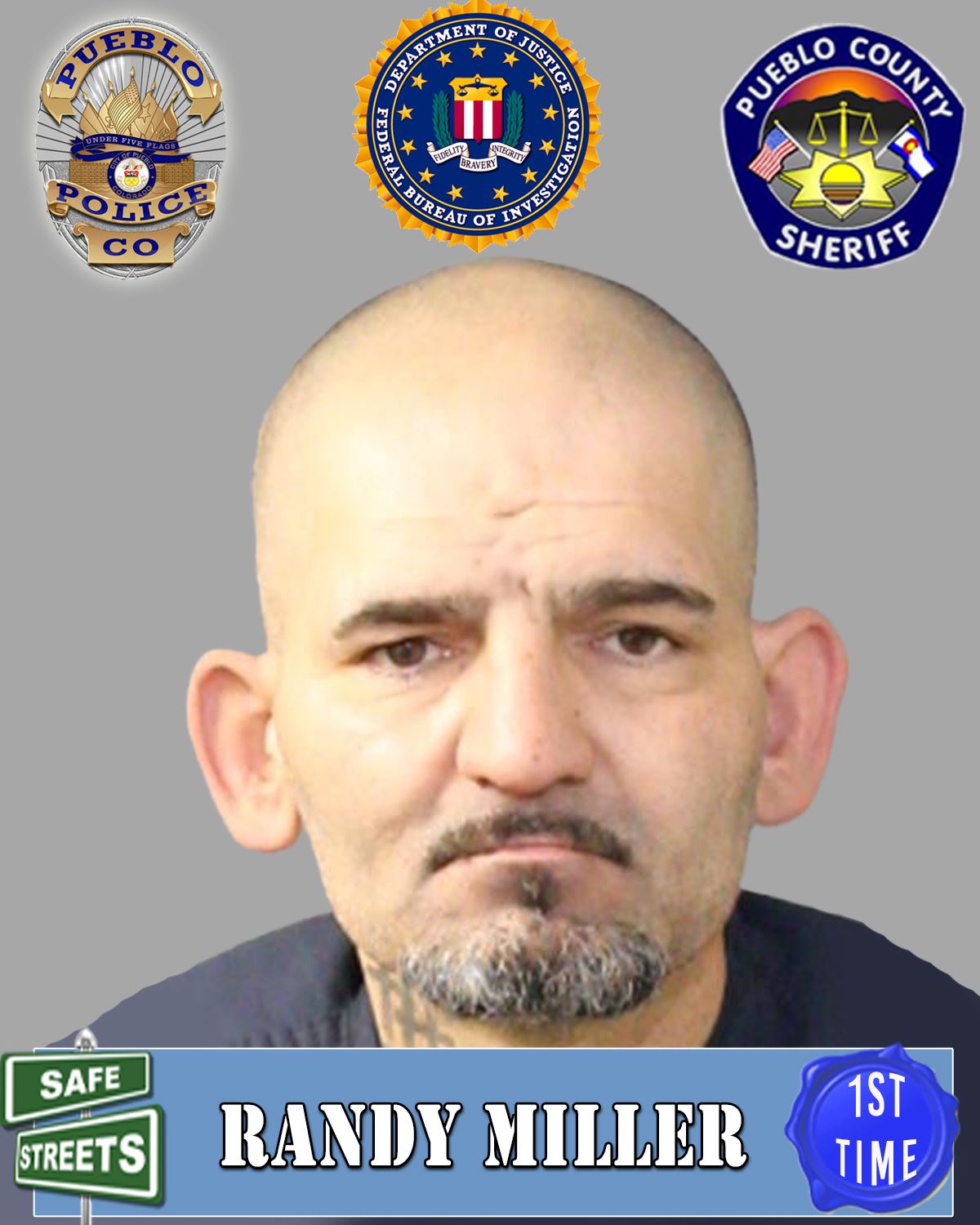 Booking Photo of Randy Miller