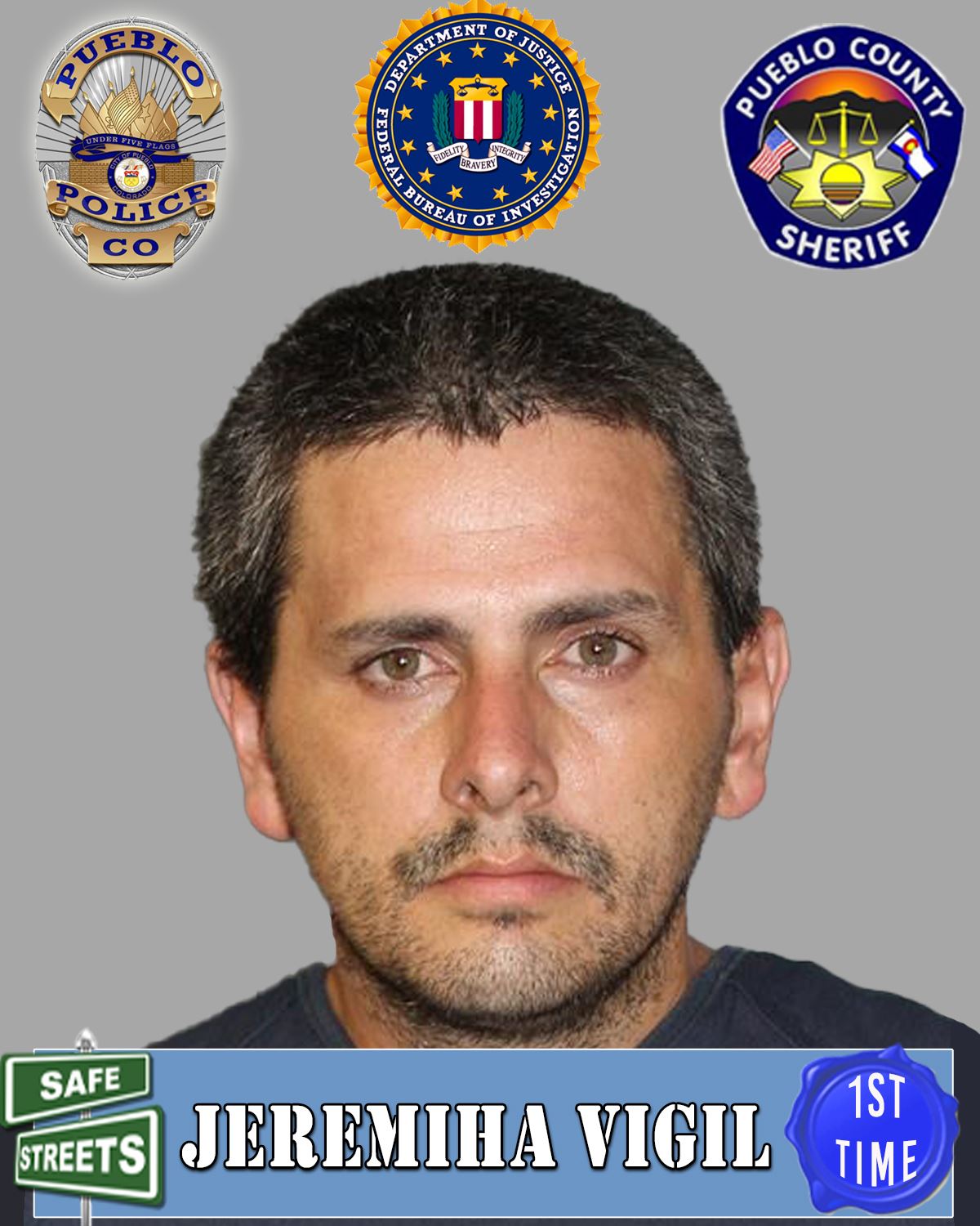 Safe Streets Wanted Photo of Jeremiha Vigil