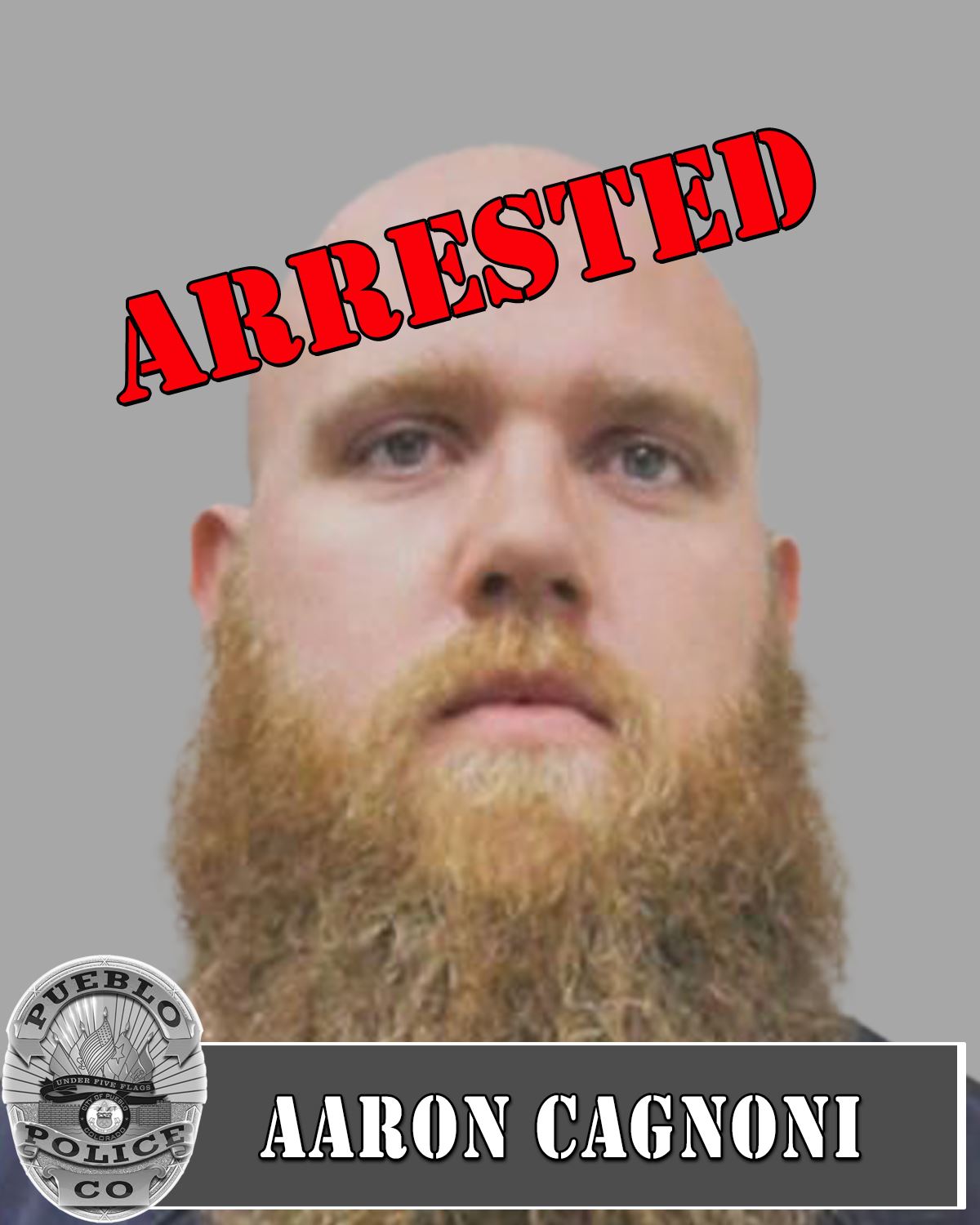 Arrest Photo of Aaron Cagnoni