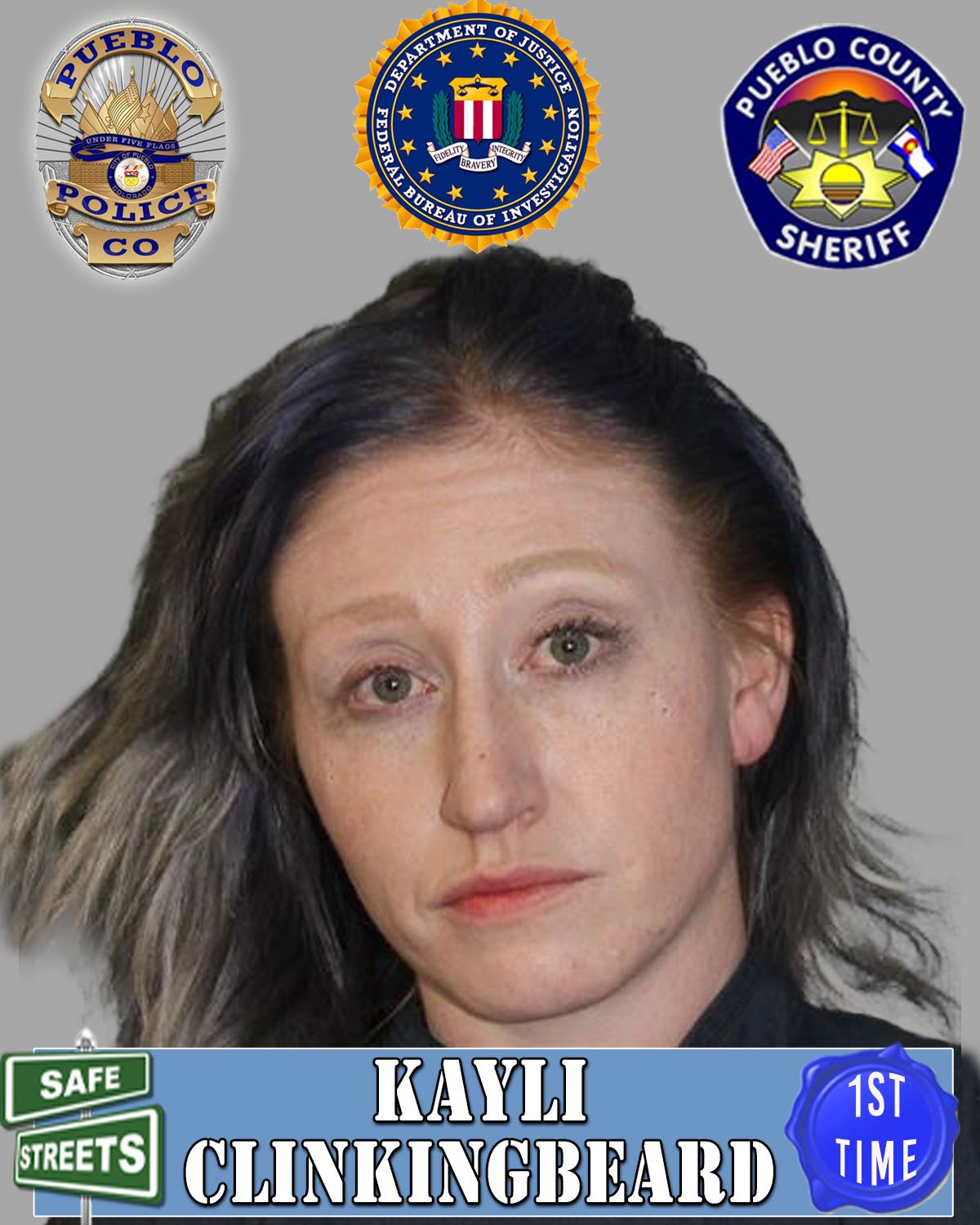 Safe Streets Wanted photo of Kayli Clinkingbeard