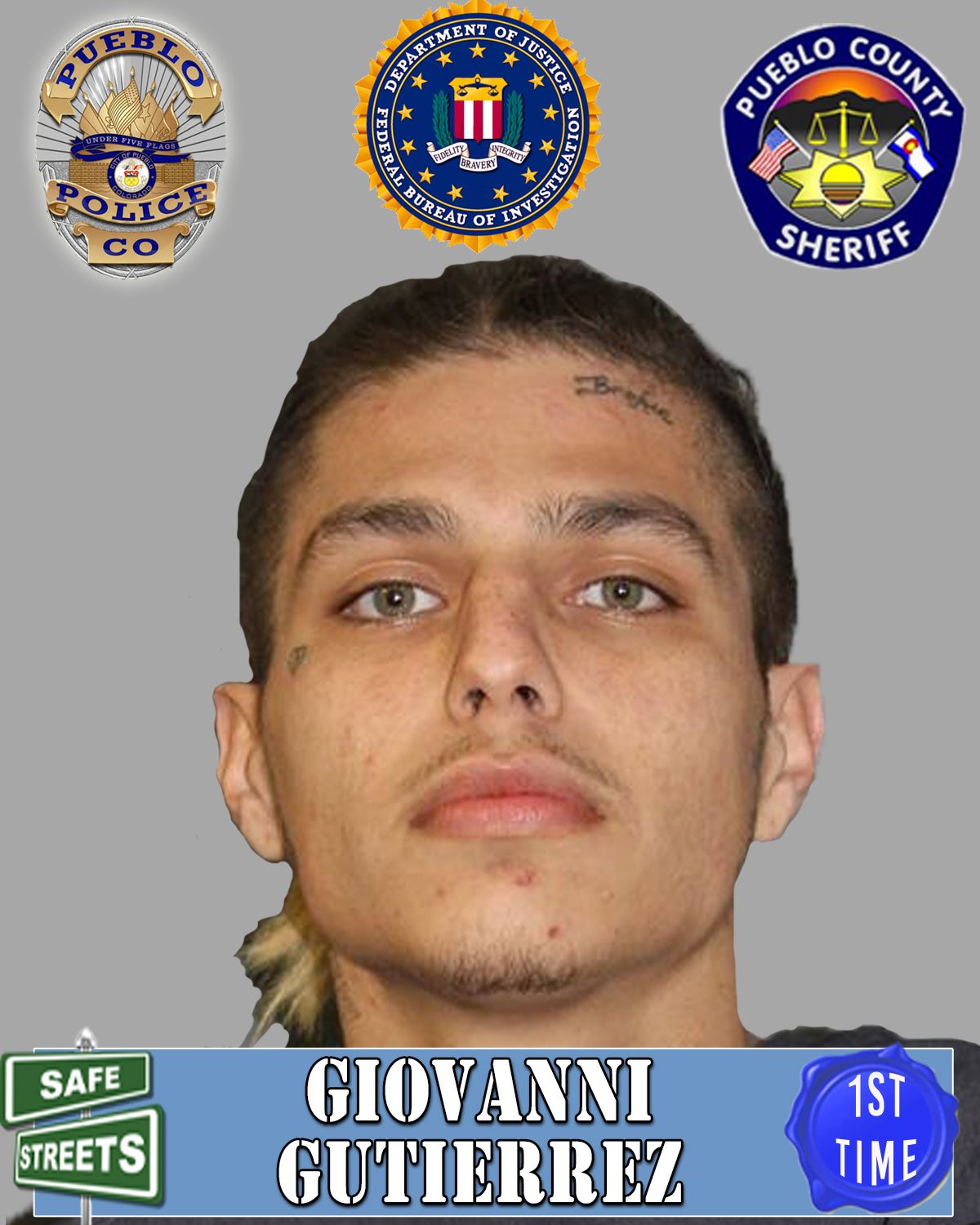 Safe Streets Wanted Giovanni Gutierrez
