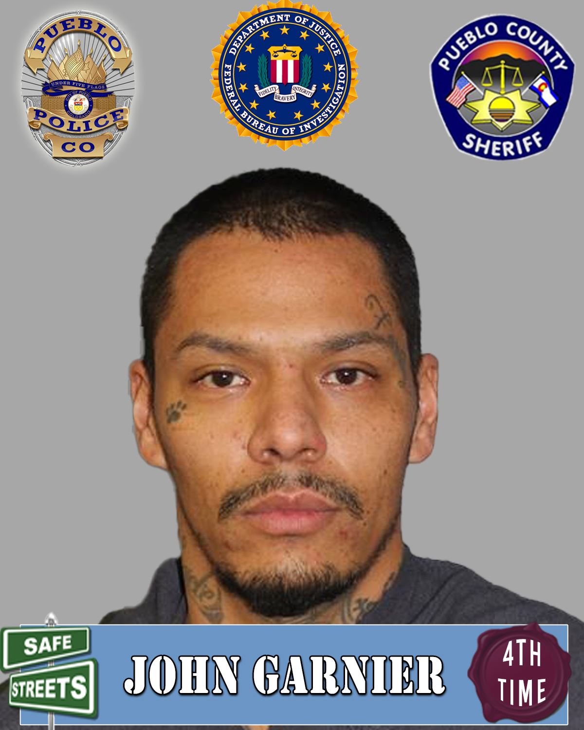 Safe Streets Wanted Criminal John Garnier