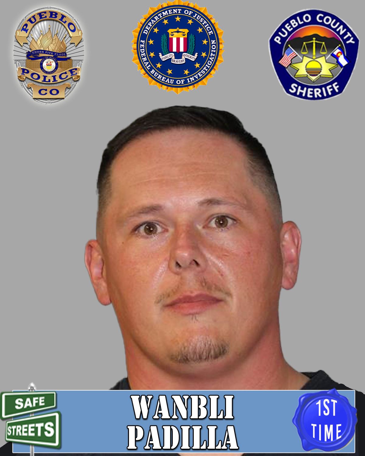 Safe Streets Wanted Criminal Wanbli Padilla