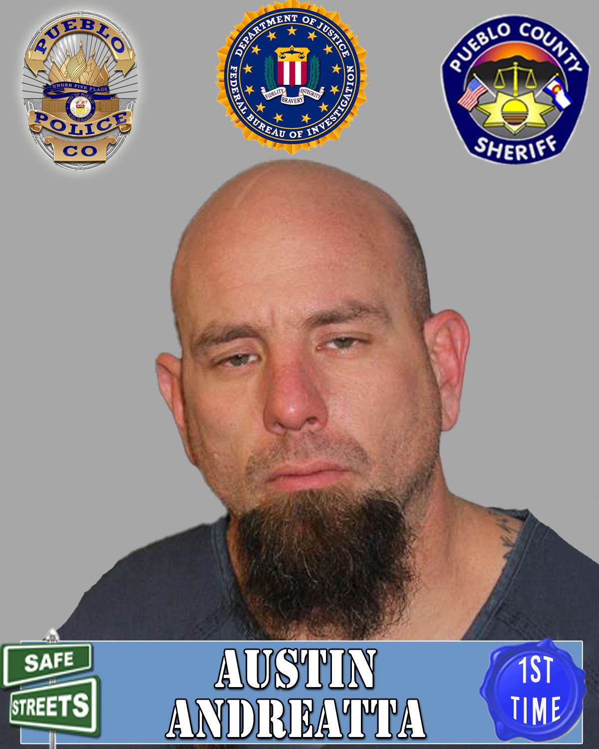 Safe Streets Wanted Austin Andreatta