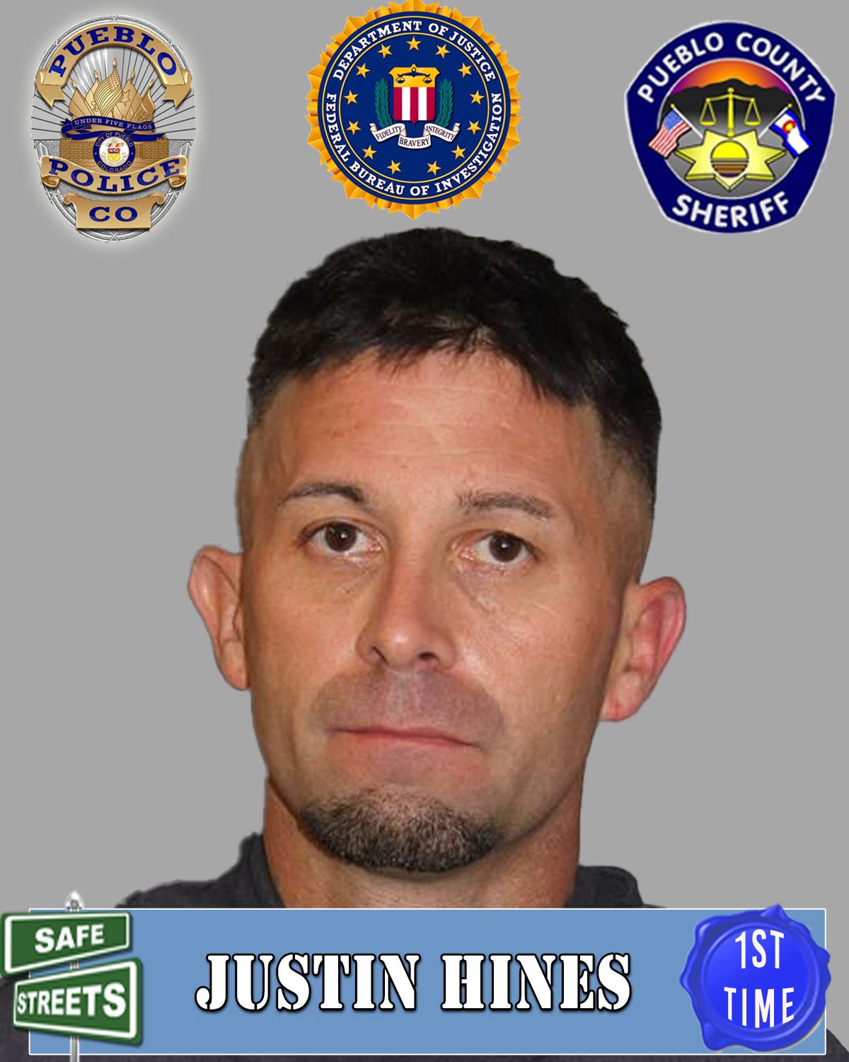 Safe Streets Wanted Justin Hines