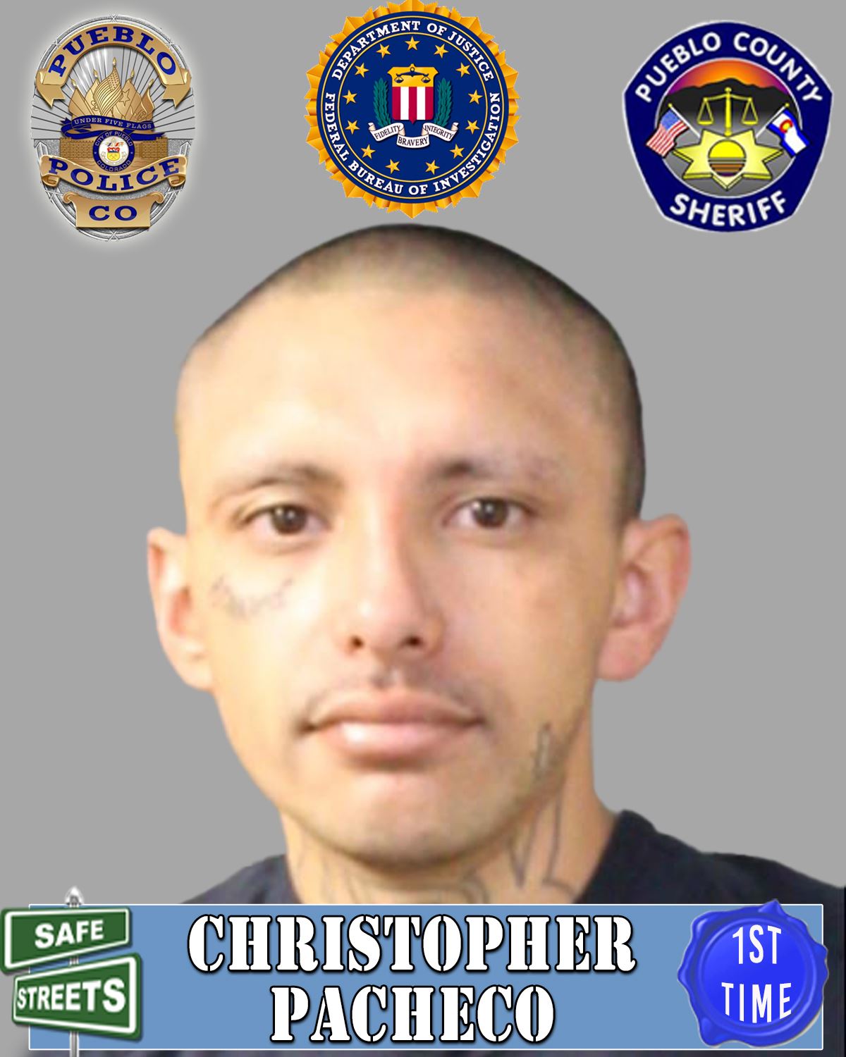 Safe Streets Wanted Christopher Pacheco