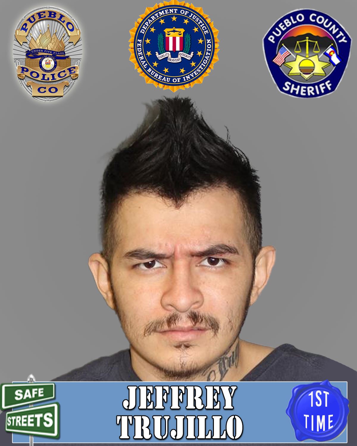 Safe Streets Wanted Jeffrey Trujillo