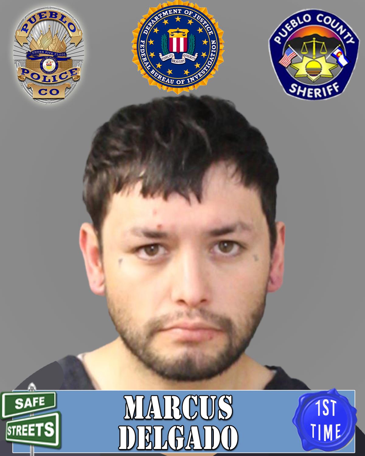 Safe Streets Wanted Marcus Delgado