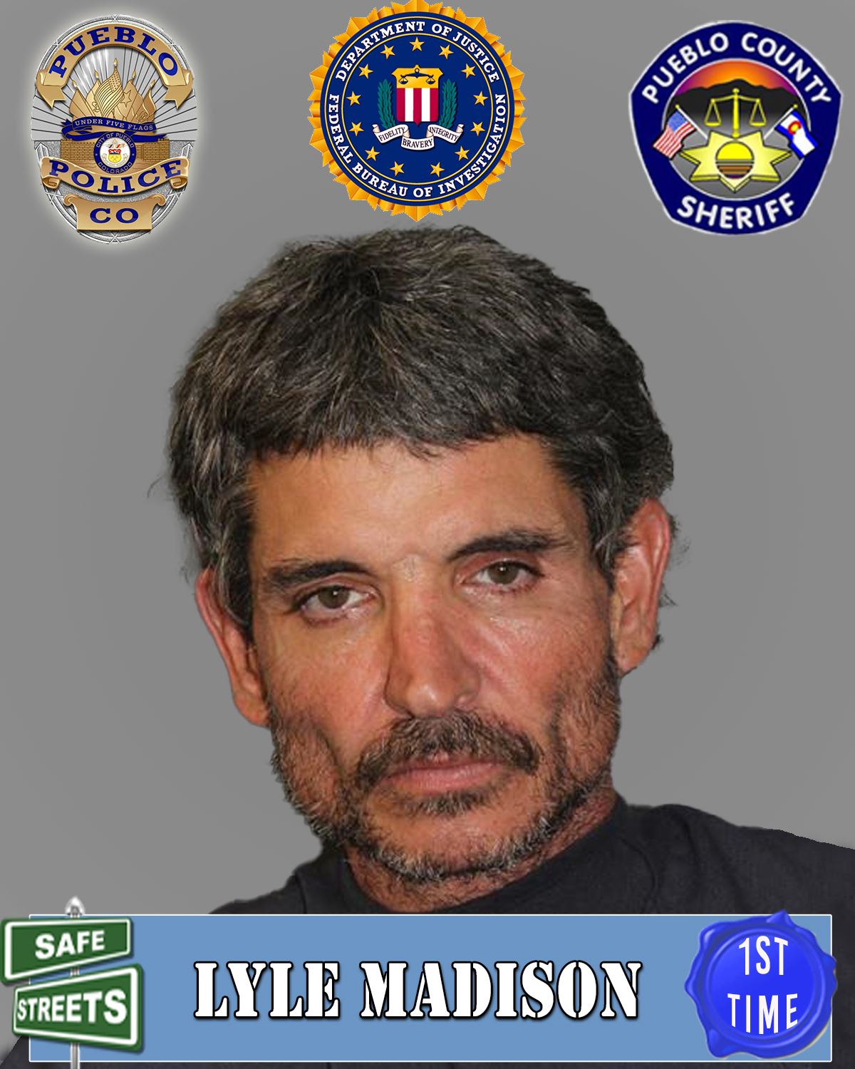 Safe Streets Wanted Lyle Madison