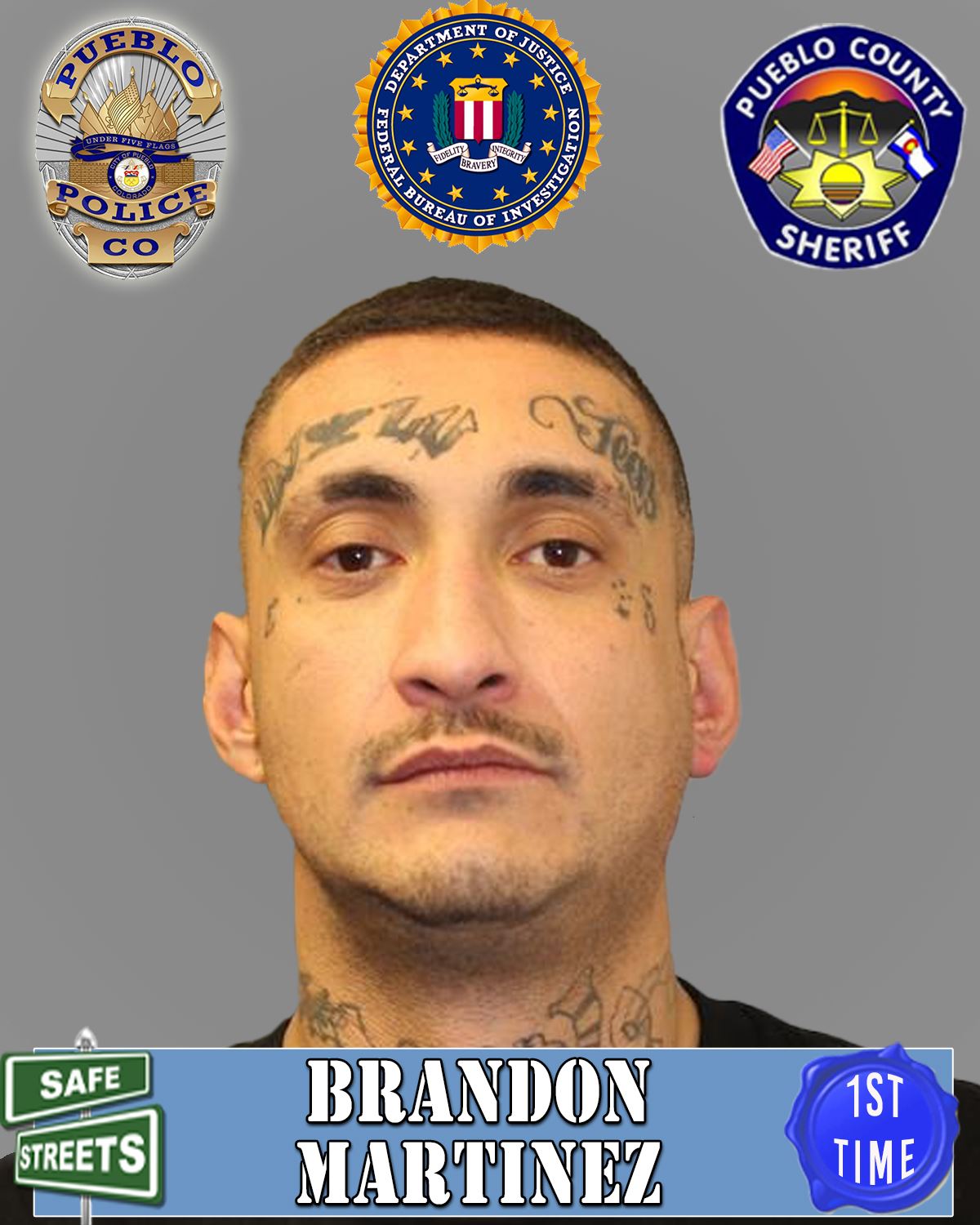 Safe Streets Wanted Brandon Martinez