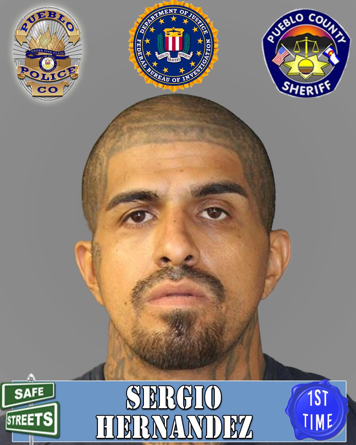 Safe Streets Wanted Sergio Hernandez