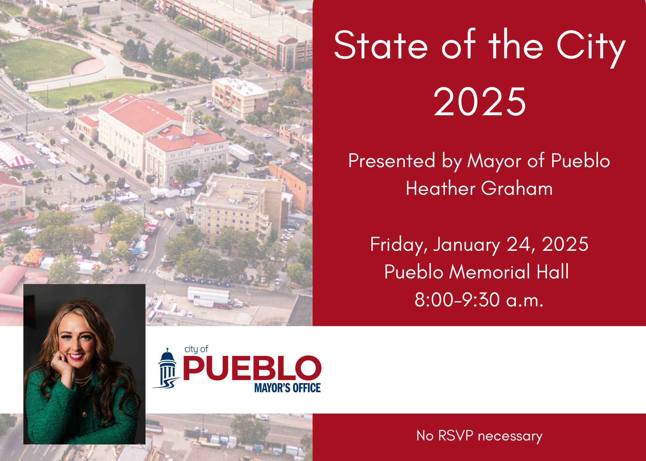 Image of 2025 State of the City invitation