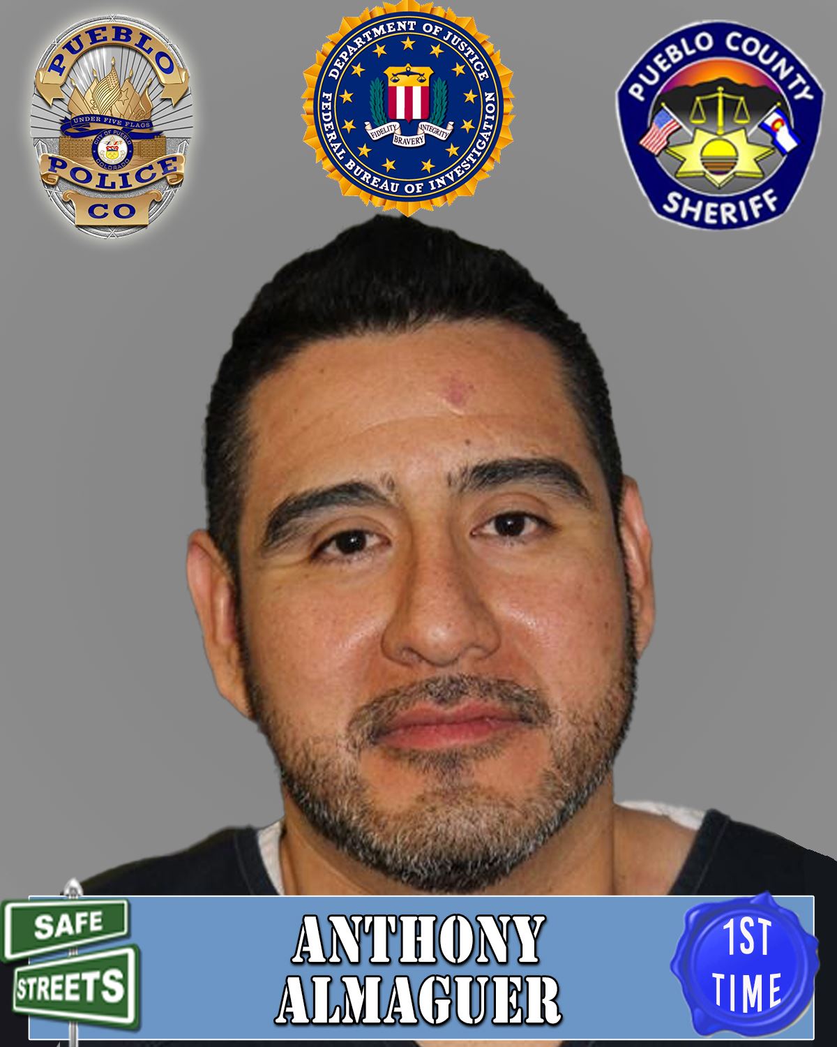 Safe Streets Wanted Anthony Almaguer