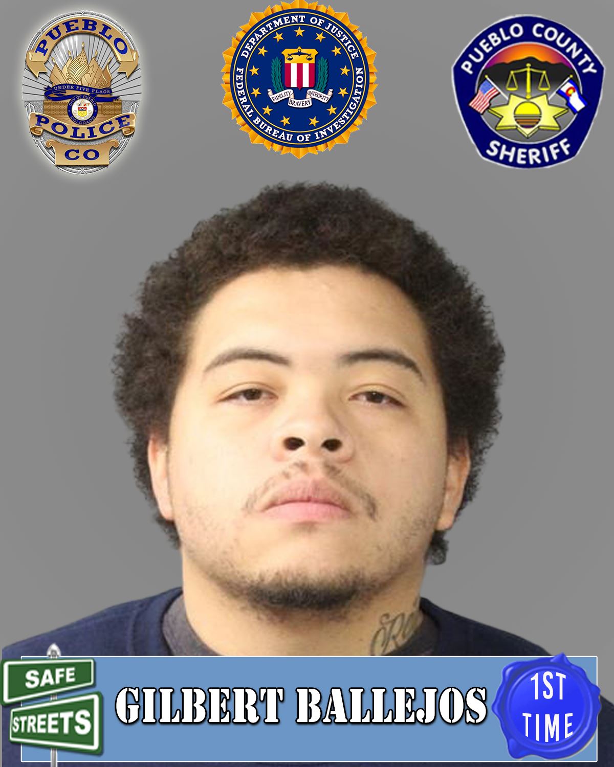 Safe Streets Wanted Gilbert Ballejos