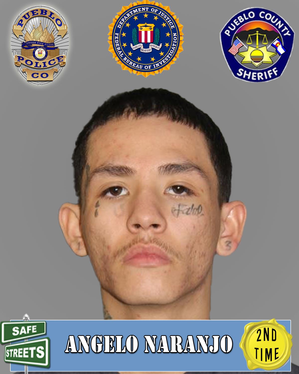 Safe Streets Wanted Angelo Naranjo