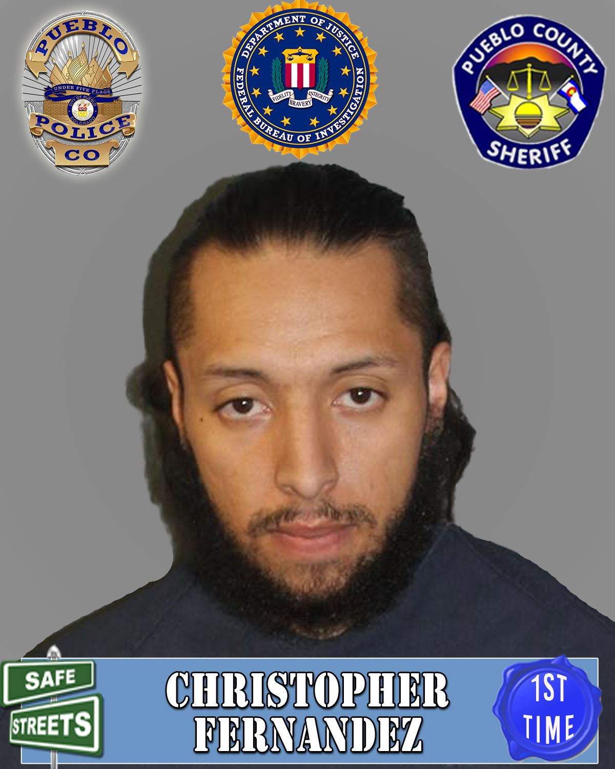 Safe Streets Wanted Christopher Fernandez