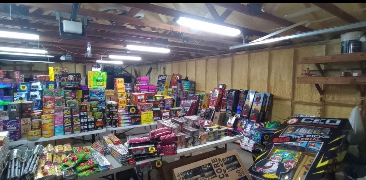 Photo of Seized Fireworks