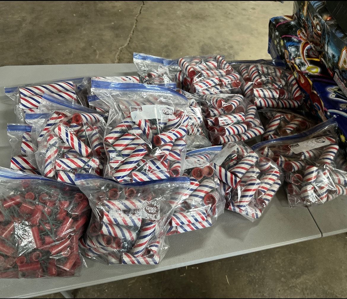 Photo of Seized Fireworks