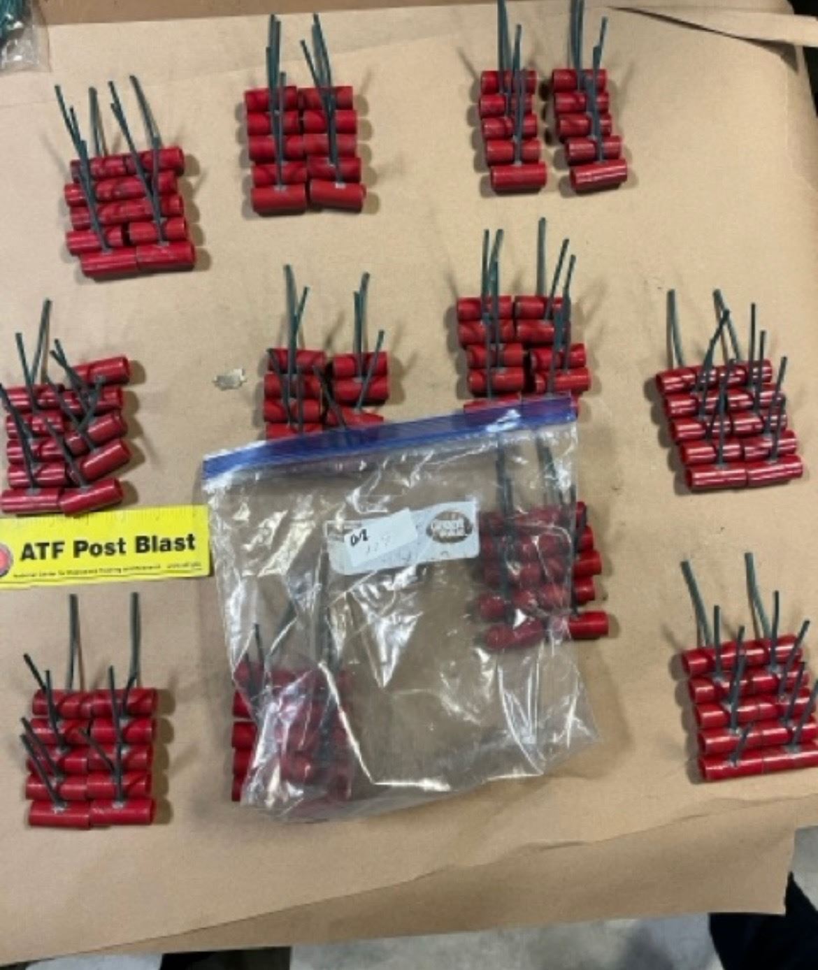 Photo of Seized Fireworks