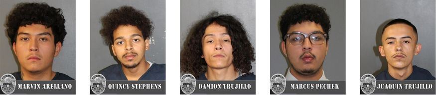 Marvin Arellano Quincy Stephens Damion Trujillo Marcus Pechek Juaquin Trujillo