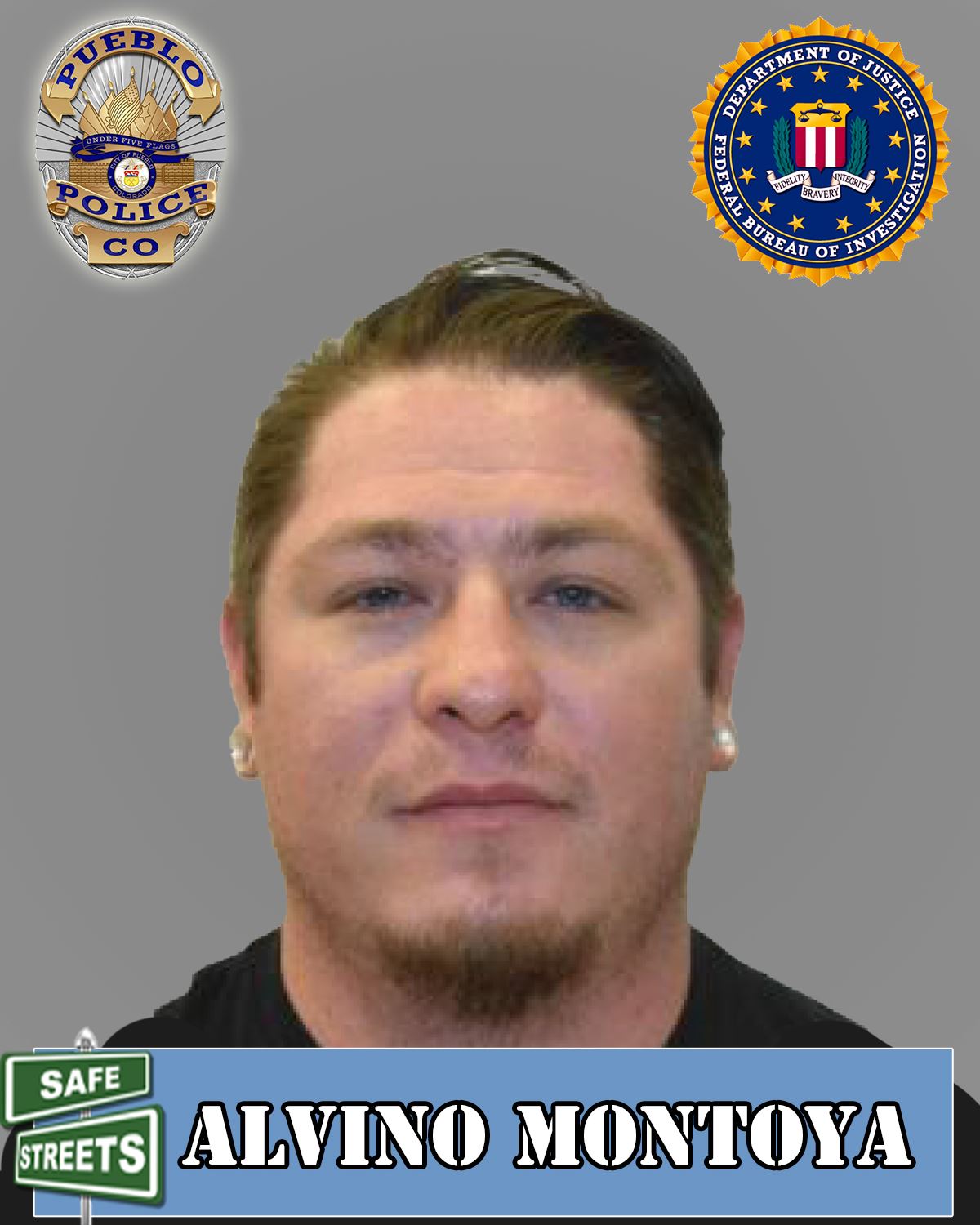 Safe Streets Wanted Alvino Montoya