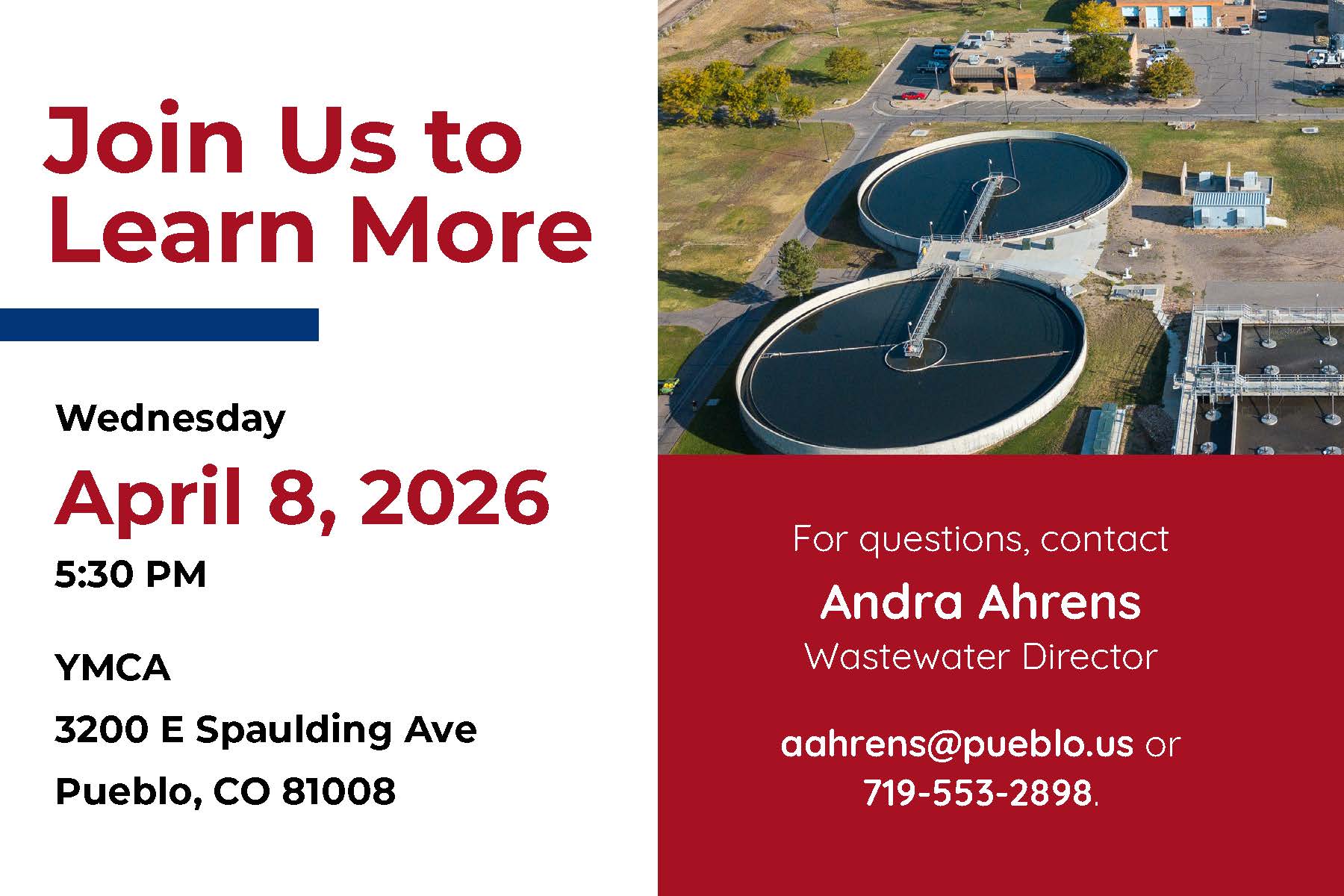 Wastewater invitation community meeting